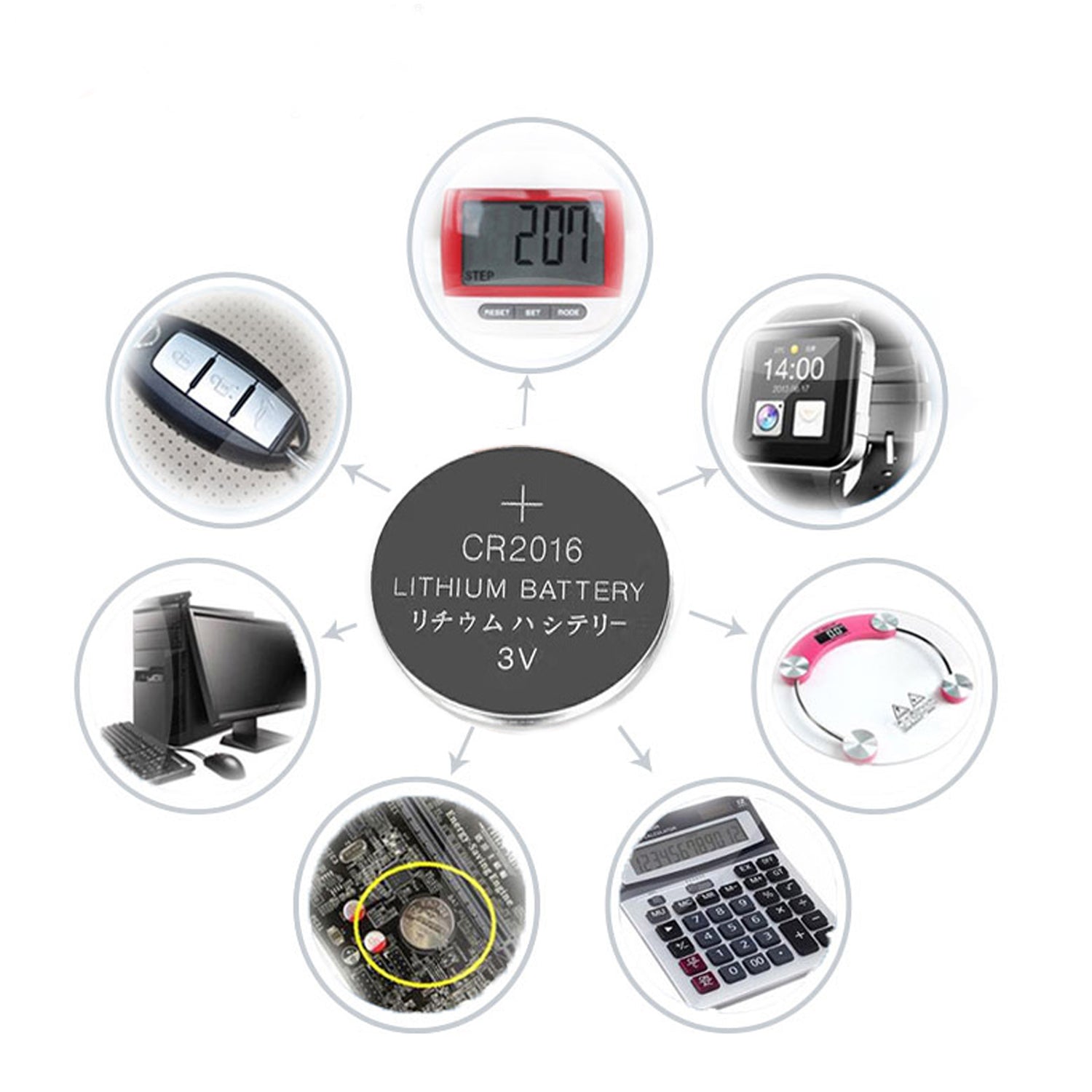 3V 2016 lithium button cells pack of 25 3V 2016 lithium button cells pack of 25